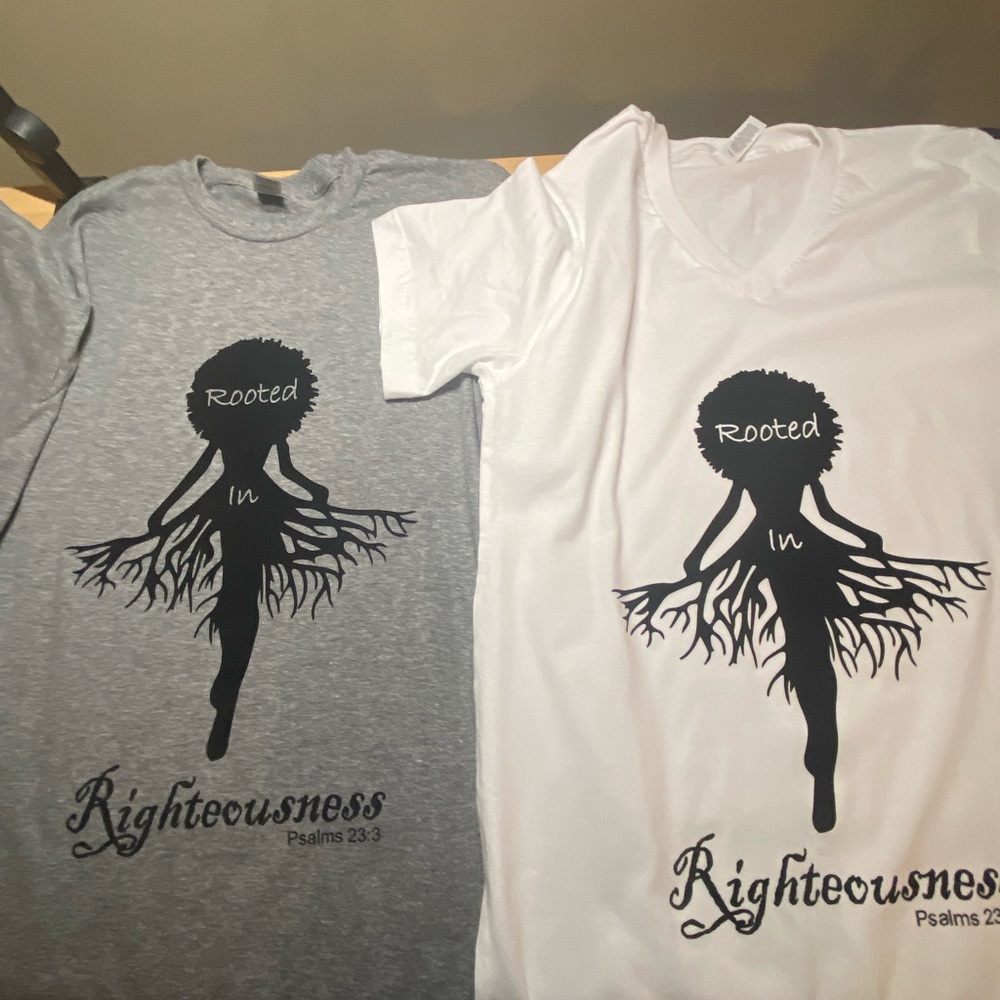 ROOTED IN RIGHTEOUSNESS T-SHIRT - Picture 9 of 11